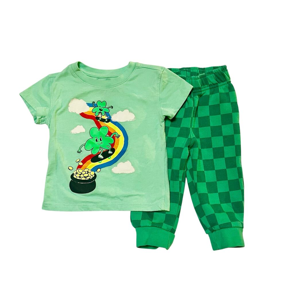 Cat & Jack St Patrick’s Day Outfit Size 12 months